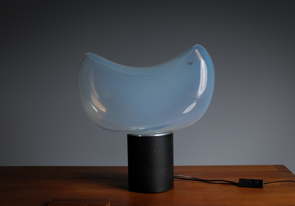 Aghia lamp by Roberto Pamio: Lower side view of the lamp off