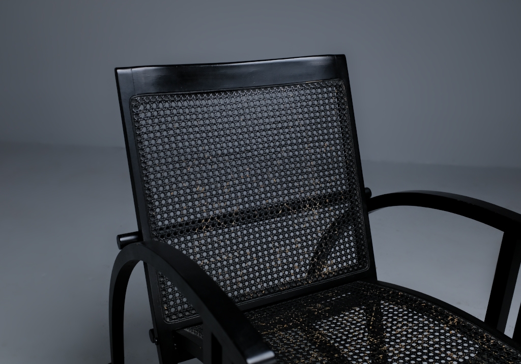 Chaise Longue: gros plan sur son dossier