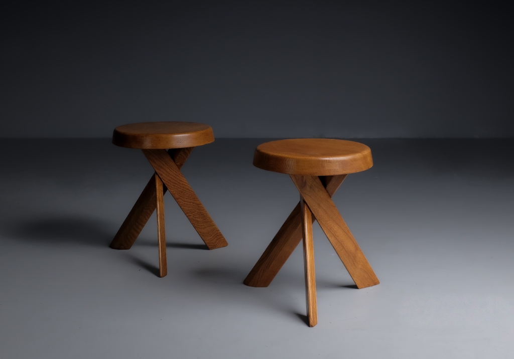 S31 Stools by Pierre Chapo